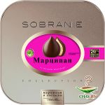 Конфеты SOBRANIE марципан в горьком шоколаде 300 г