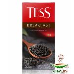 Чай TESS Breakfast 25*1,8 г черный