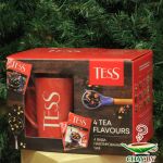 Чай Tess набор с кружкой №1 165 г черный (картон)