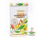 Чай Tarlton Ceylon Passion Fruit Coconutt черный 100г ж/б