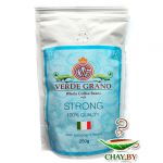 Кофе в зернах Verde Grano Strong 100% Робуста 250 г (zip-пакет)