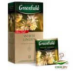 Чай GREENFIELD White Linden 25*1,5 г черный