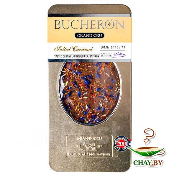 Купить Шоколад Bucheron Grand Cru с карамелью,васильком и шафраном